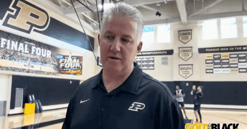 Purdue coach Matt Painter